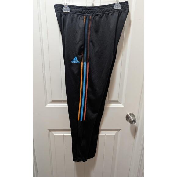 Adidas Tiro Men's Large Black Athletic Track Pants Training Tapered Soccer - Picture 3 of 13